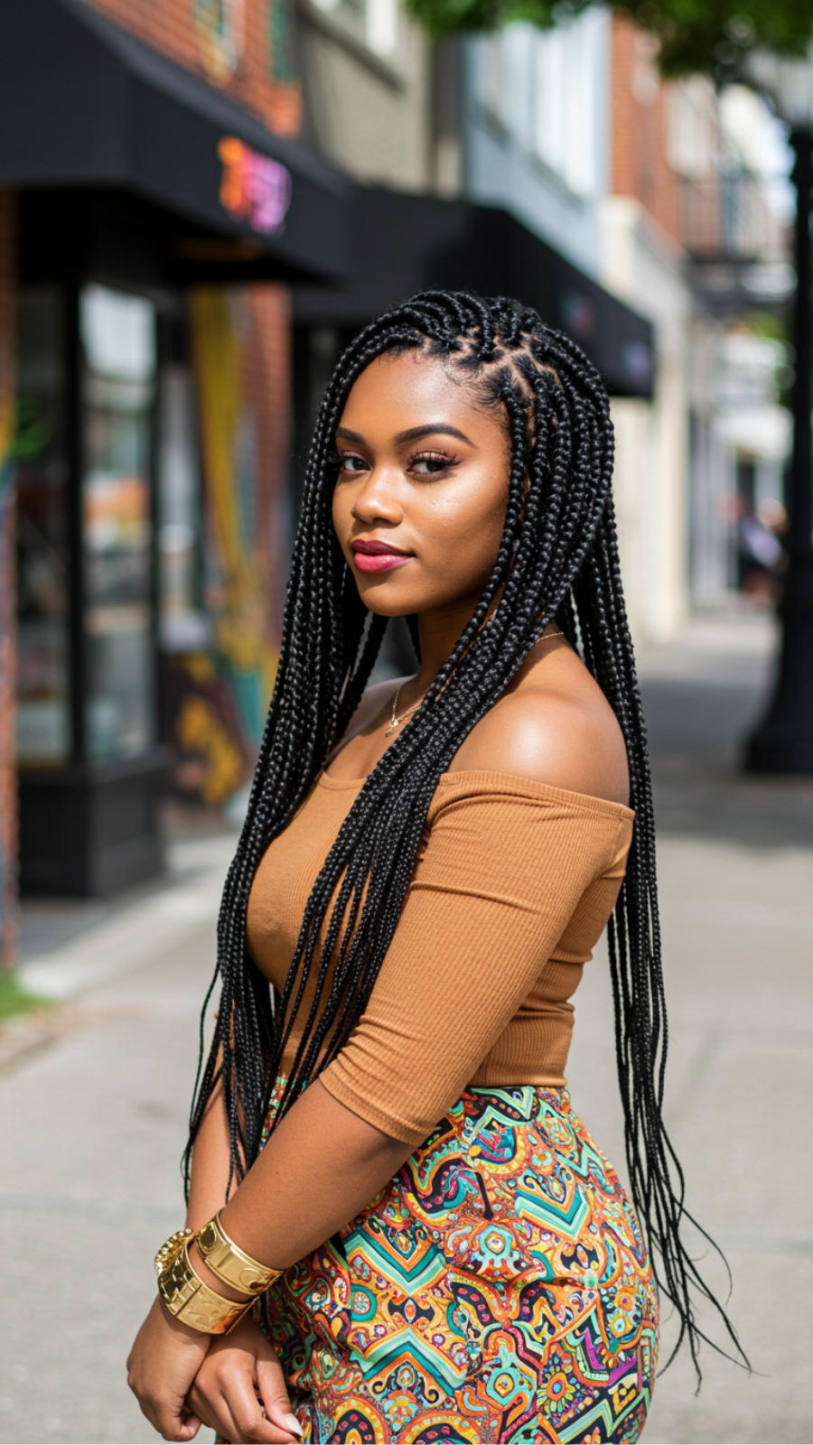 Stylish Box Braids: Versatile Protective Hairstyles for Natural Hair