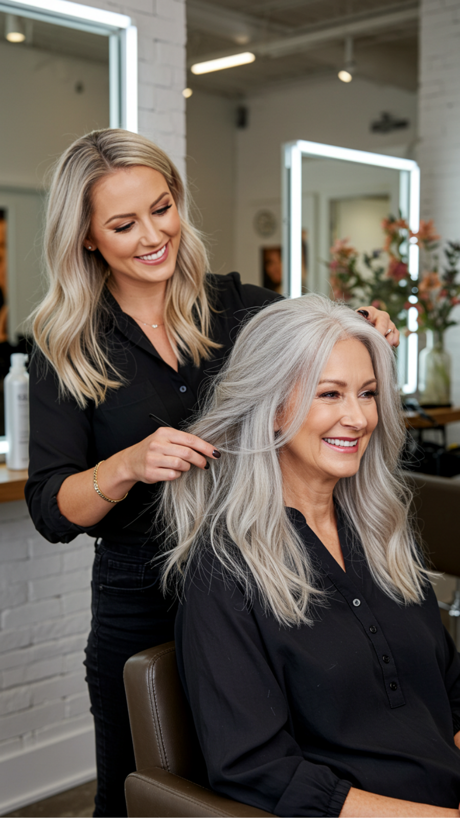 Stylists' Secrets: Embrace Your Gray with Balayage Techniques