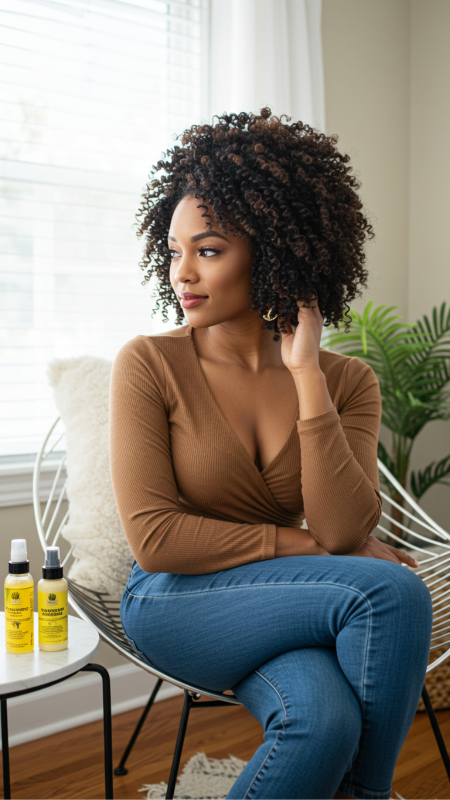 Protective Pineapple Updo: Effortless Style for Natural Hair Care