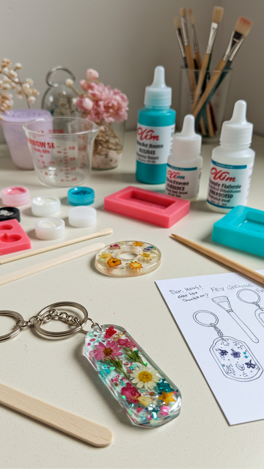 DIY Resin Keychains: Create One-of-a-Kind Accessories