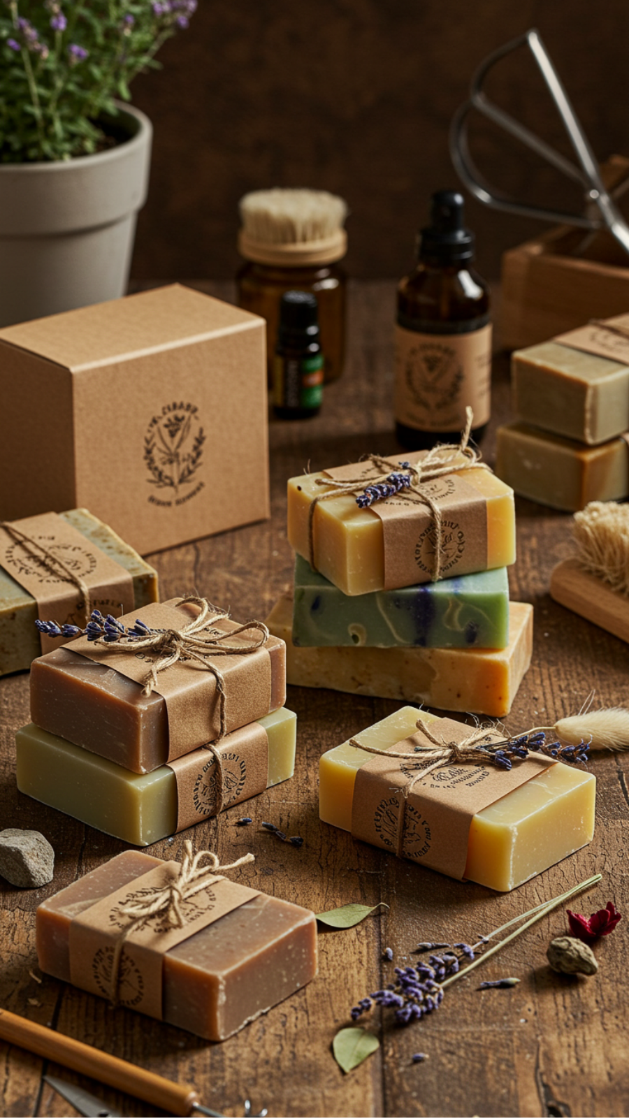 Handmade Natural Soap Bars: Luxurious Gifts Under $20