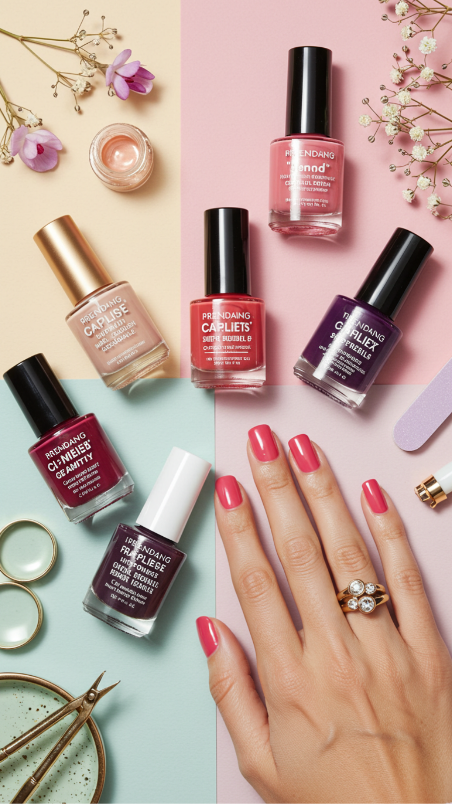 5 Trending Nail Polish Brands for Chip-Resistant Manicures