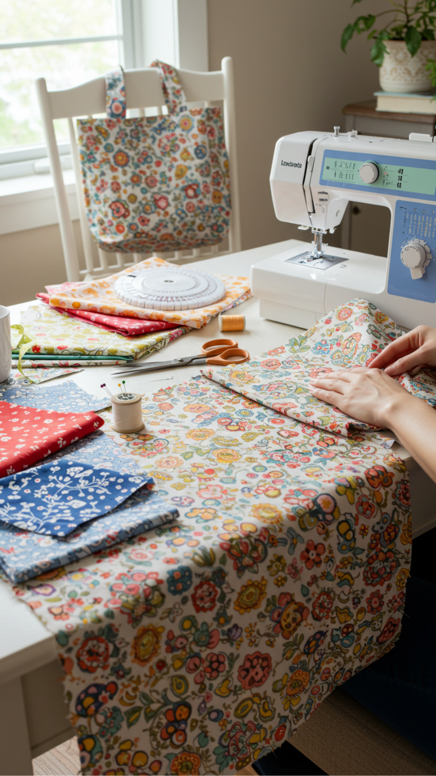 Chic Fabric Scraps: Sew Your Own Trendy Tote Bags