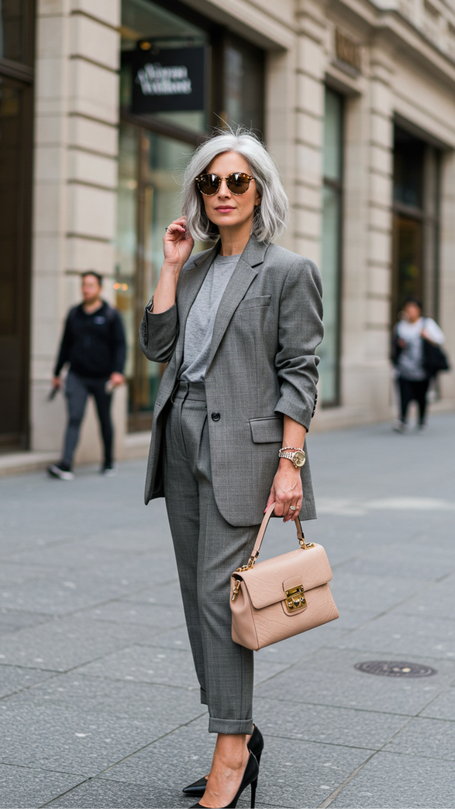 Low-Maintenance Gray Hair Styles for the Busy Fashionista