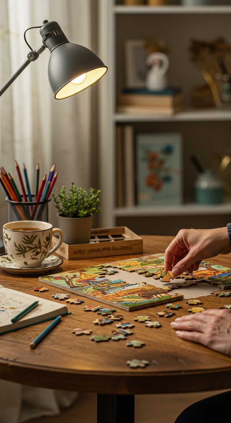 Creative Adult Puzzle Making: Engaging Your Mind for Calm
