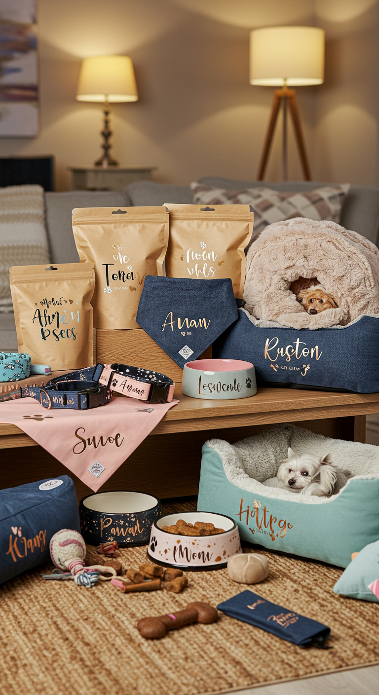 Custom Pet Accessories: Trendy Items for Furry Family Members