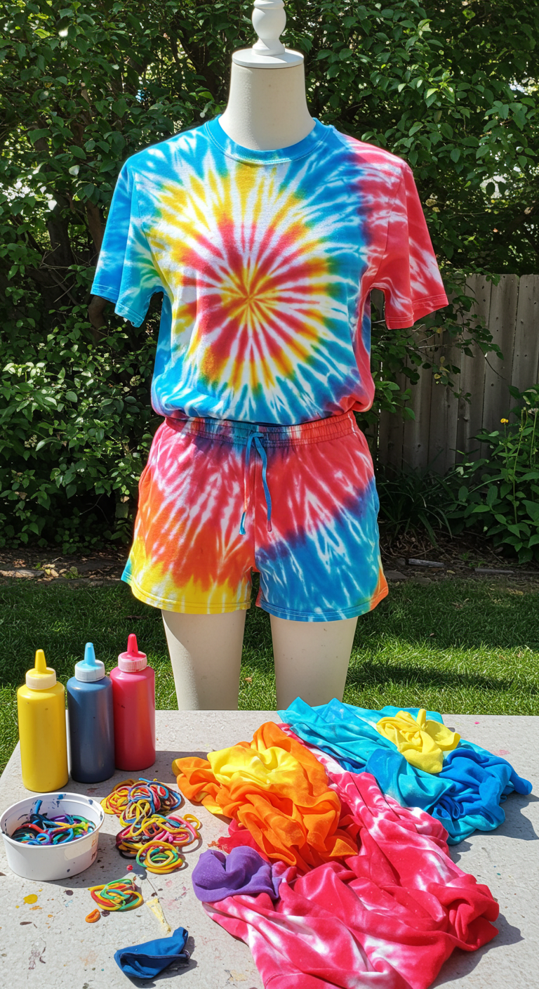 Custom Tie-Dye Apparel: Vibrant Fashion for a Retro Revival