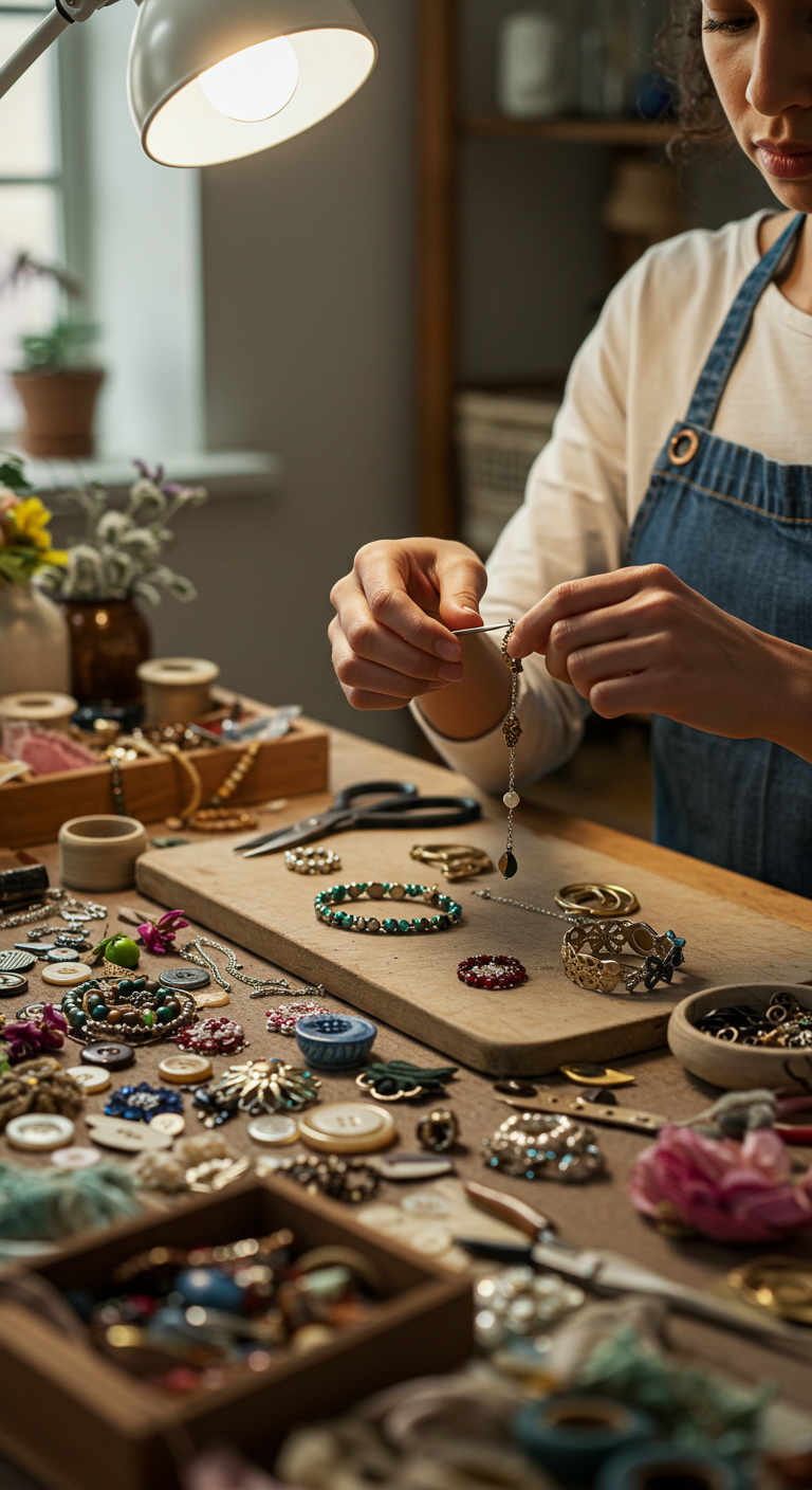 Sustainable Upcycled Jewelry: Crafting with Purpose and Style
