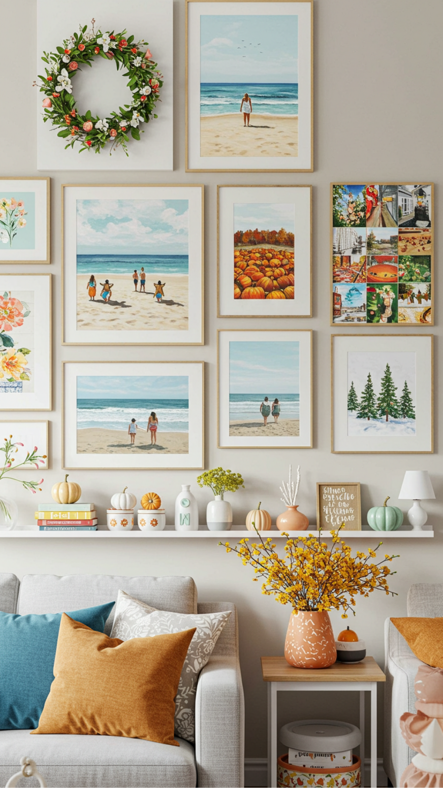 Seasonal Wall Art Swaps: Easy Crafts for Every Holiday