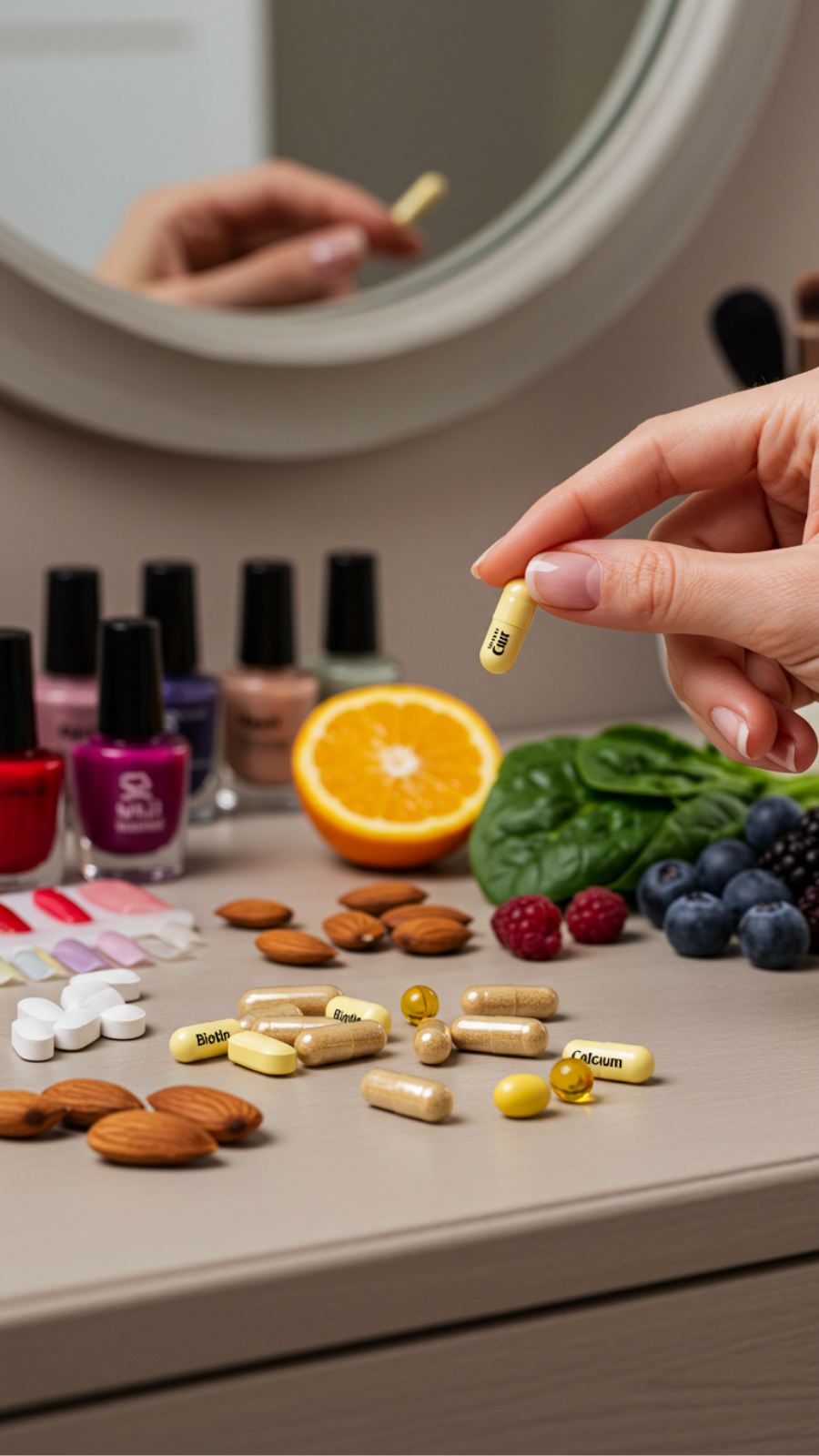 Essential Vitamins and Minerals for Strong, Beautiful Nails