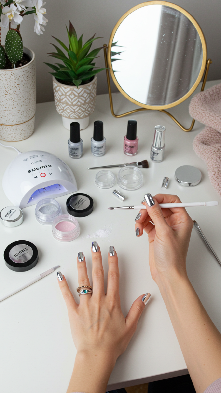 DIY Chrome Nail Techniques: Mastering the Art at Home