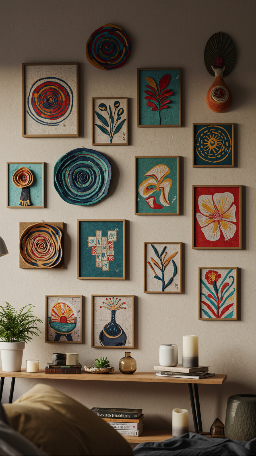 Recycled Paper Mache Art: Sustainable and Stylish Wall Decor