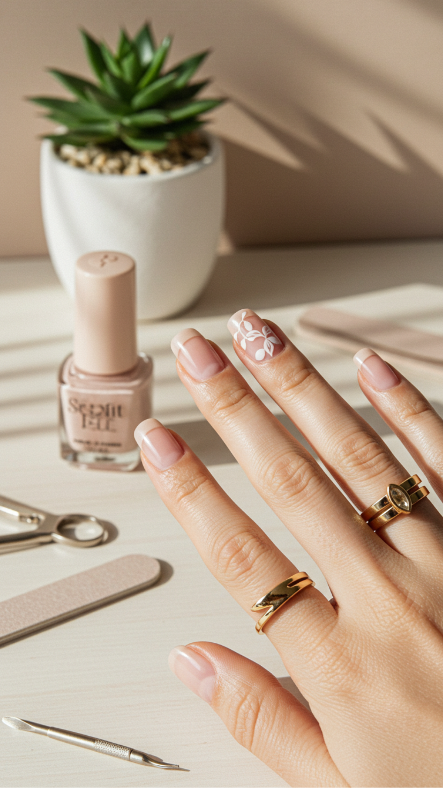 Barely-There Nail Art: Perfecting the 'No Makeup' Look