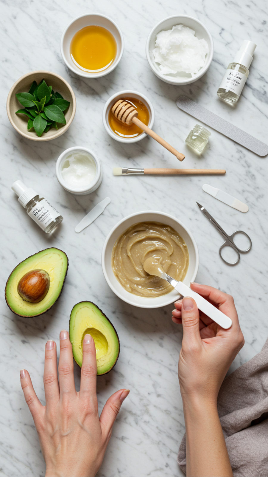 DIY Nail Strengthening Masks Using Natural Ingredients