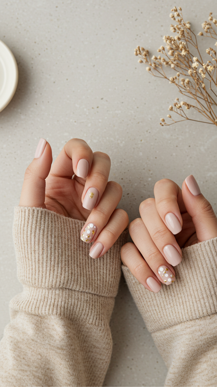 Subtle Dot Patterns: Elevate Your Everyday Nail Aesthetic