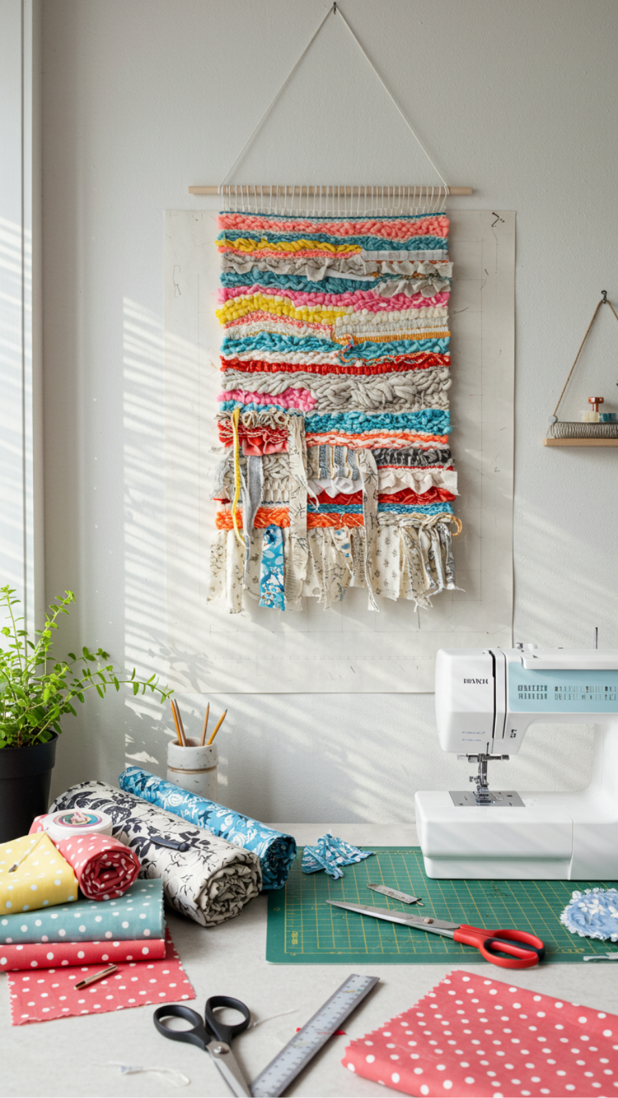 DIY Fabric Wall Hangings: Create Stunning Textile Art Pieces
