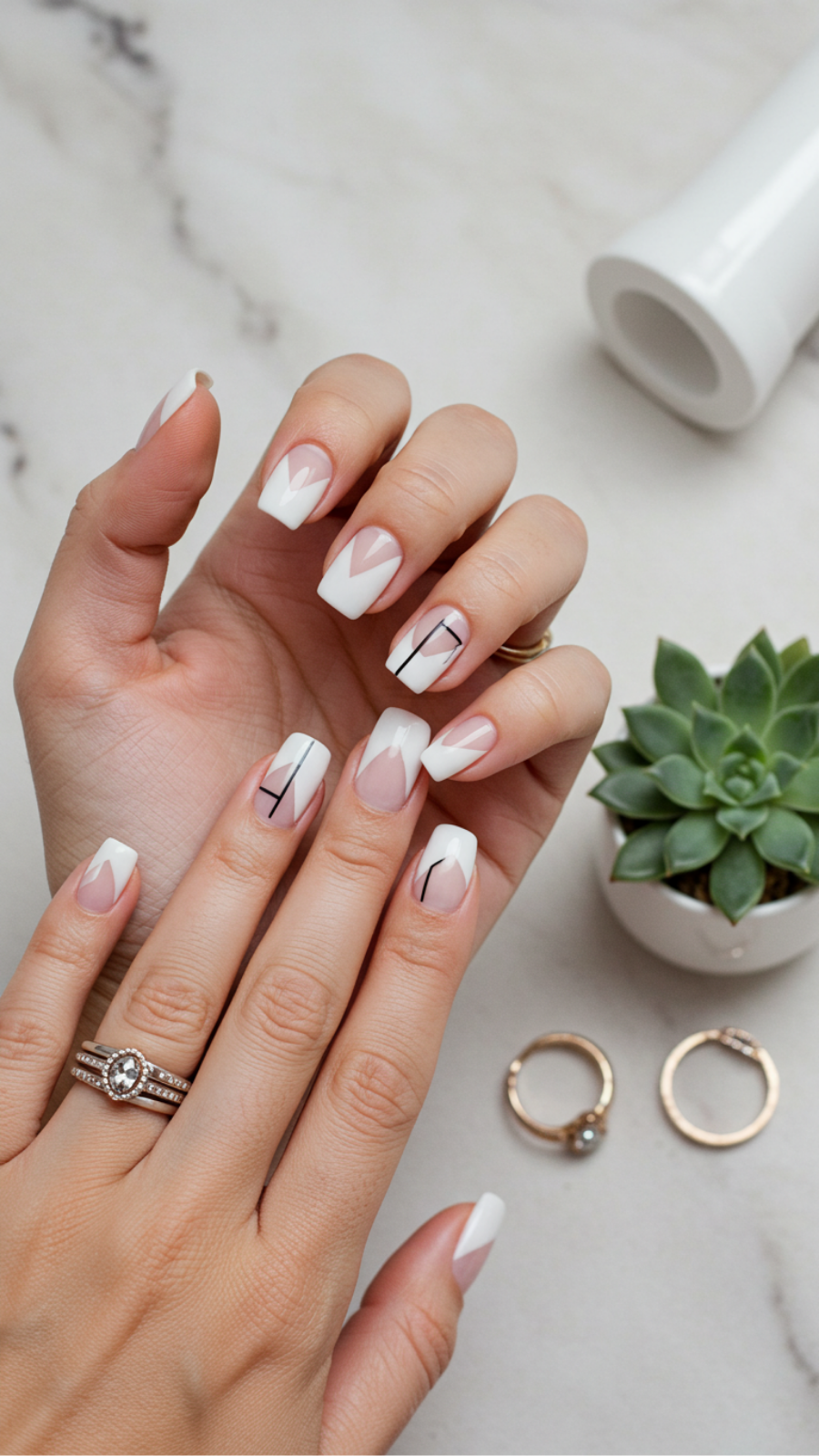Negative Space Nail Art: Embrace the Beauty of Simplicity