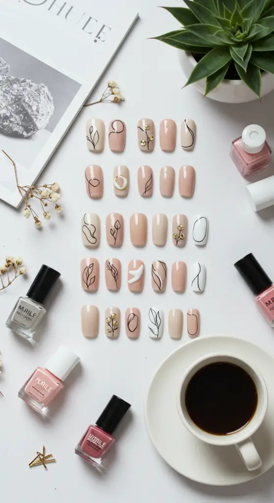 15 Minimalist Nail Art Ideas for Everyday Wear