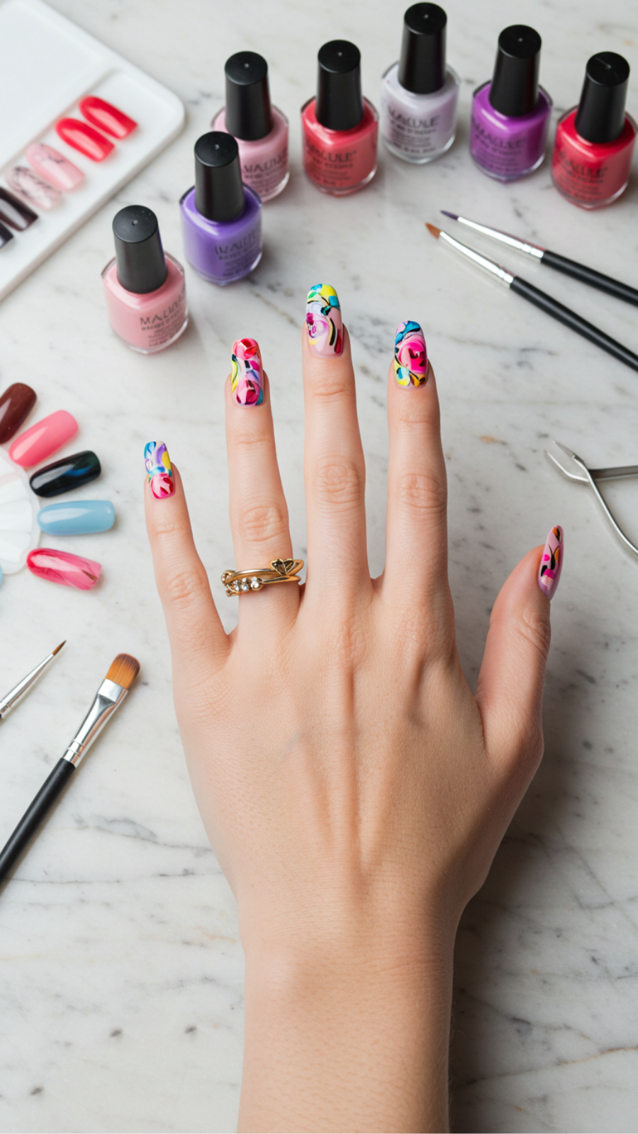 Artistic Strokes: Hand-Painted Designs for a Unique Look