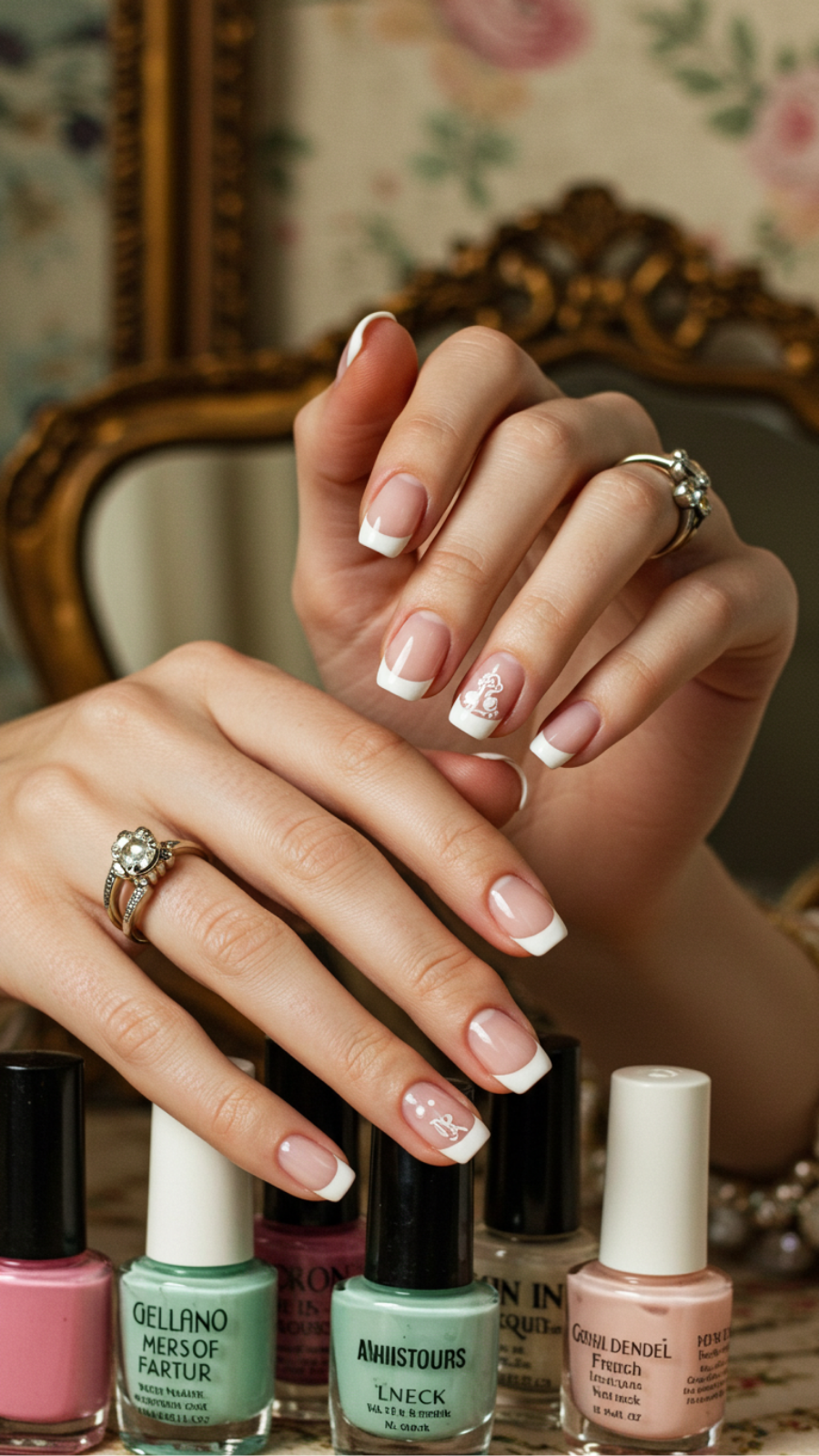 Vintage Vibes: Retro French Manicure Styles Making a Comeback