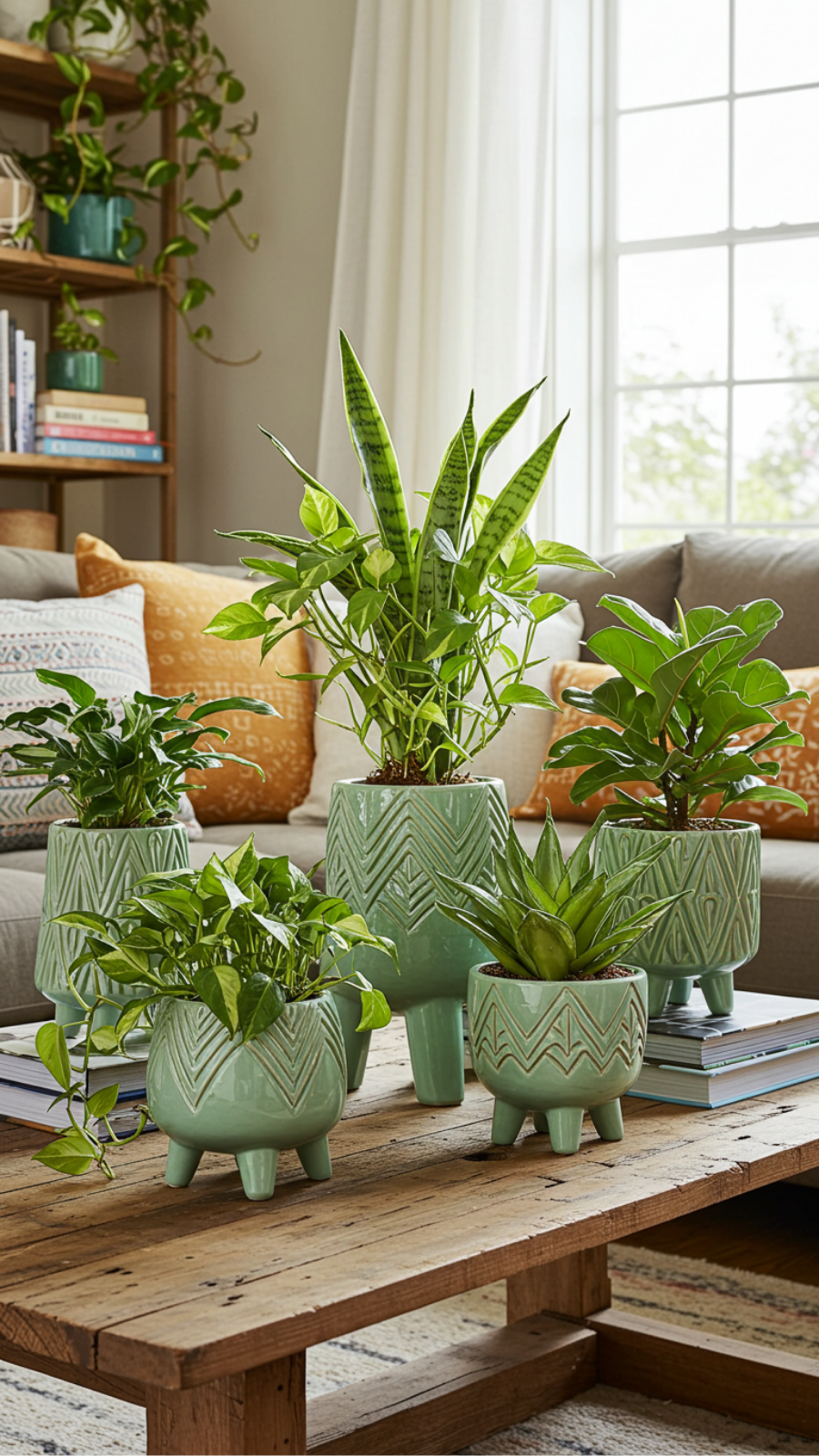 Unique Ceramic Planters for Urban Jungle Aesthetics on Etsy