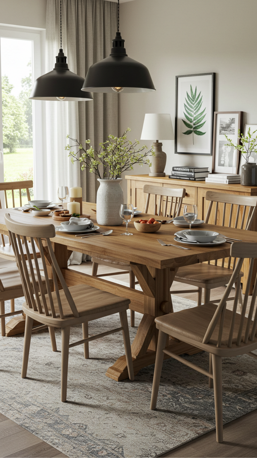 Solid Wood Dining Tables: Sustainable Style for Family Gatherings