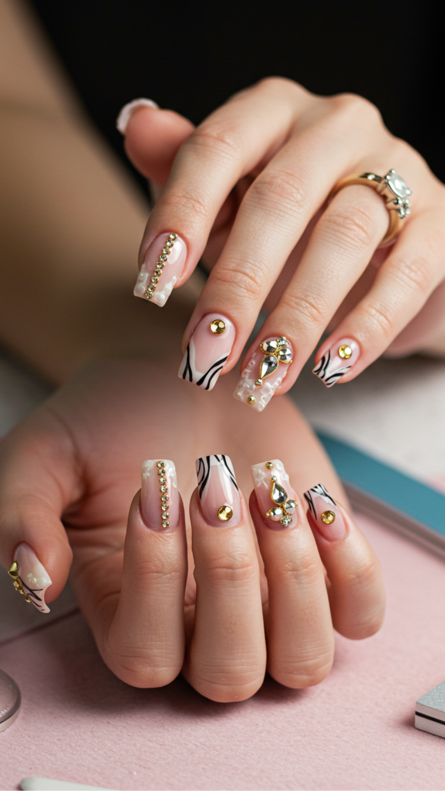 Textured Nails: Embrace 3D Designs for a Bold Statement Look