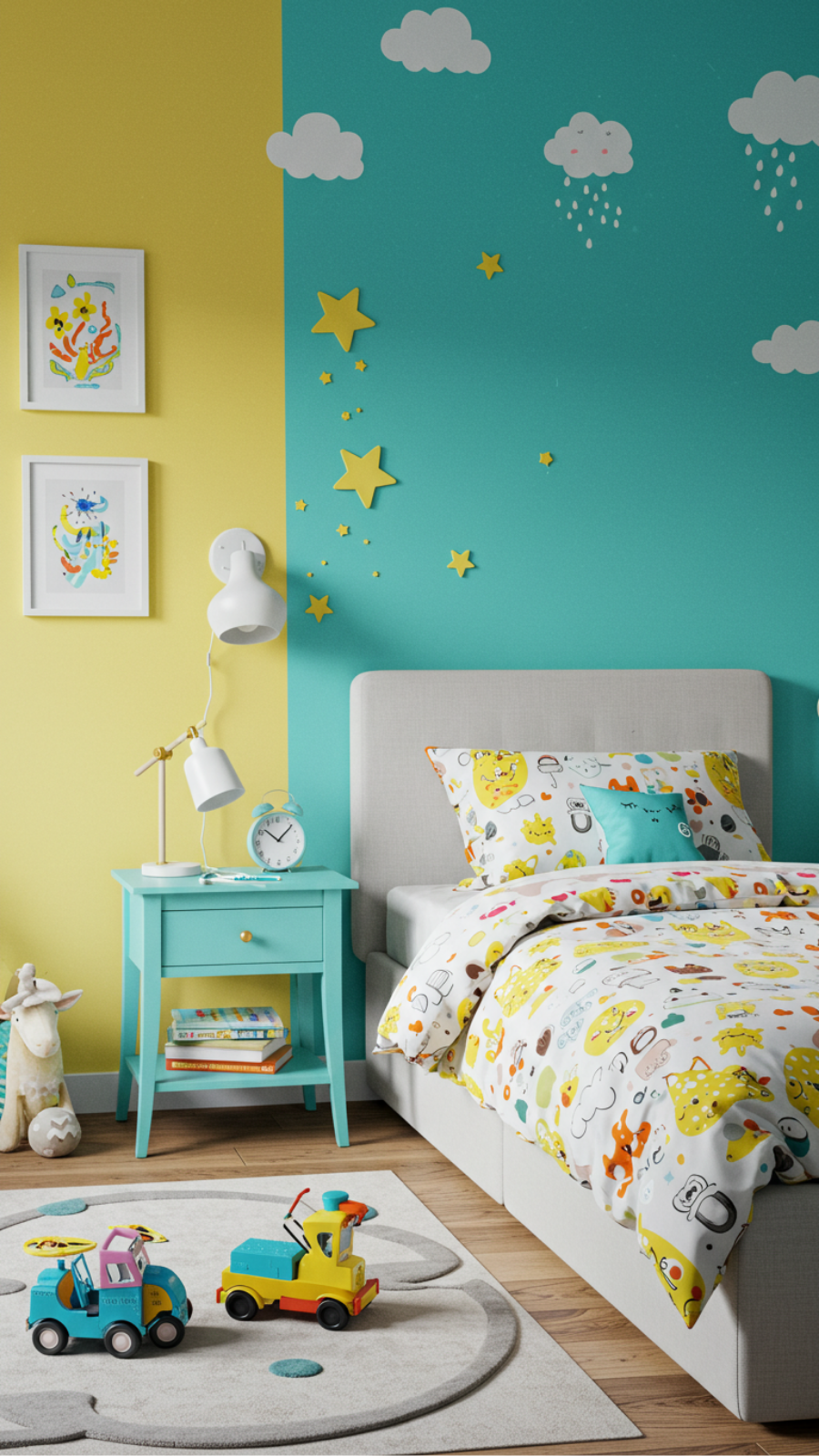 Colorful Accent Walls: Bold Choices for a Kid-Friendly Vibe