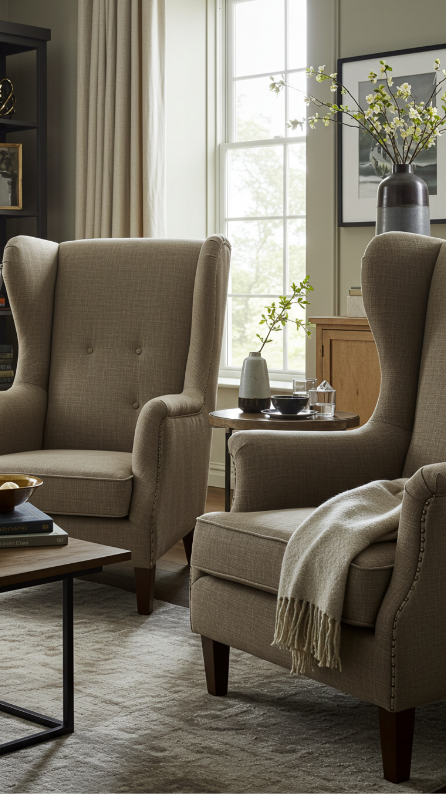 Classic Wingback Chairs: A Statement Piece for Sophisticated Interiors