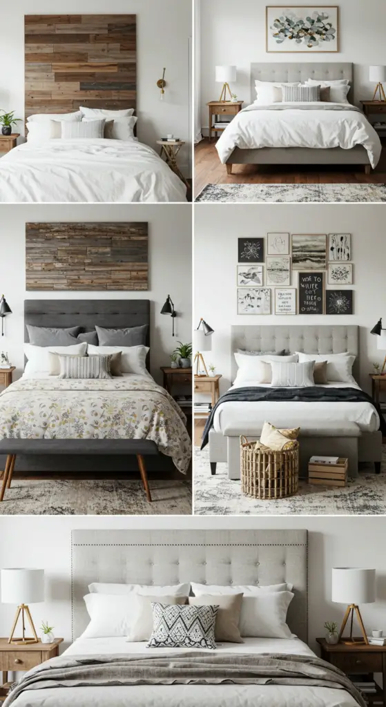 15 Creative Headboard Alternatives for Bedroom Updates