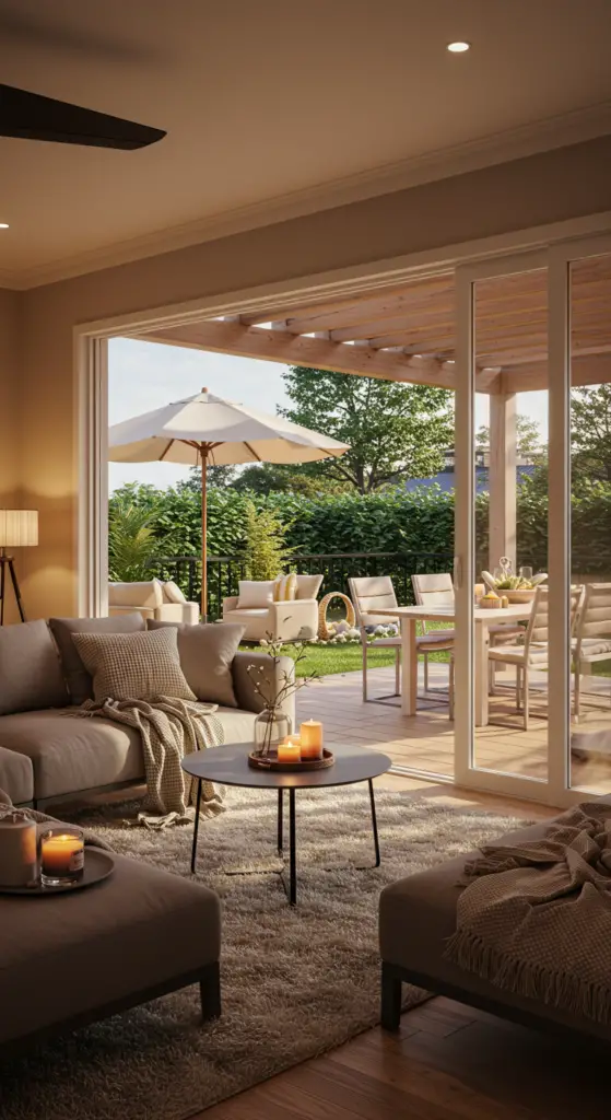 10 Indoor-Outdoor Living Space Ideas for All Seasons