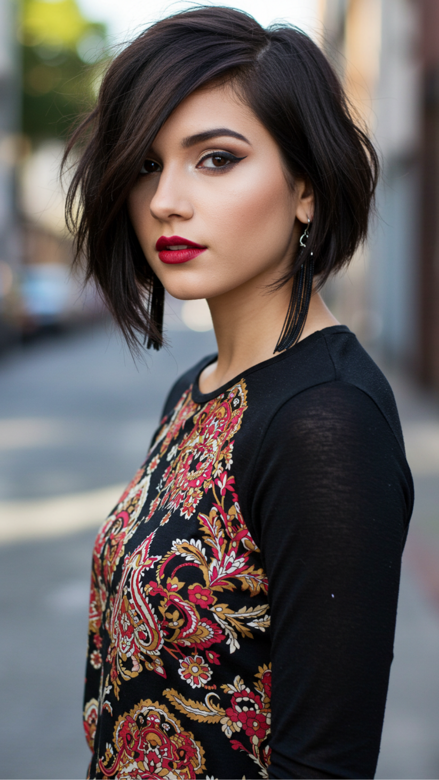 Asymmetrical Bob: Edgy Style for Bold Fashion Statements