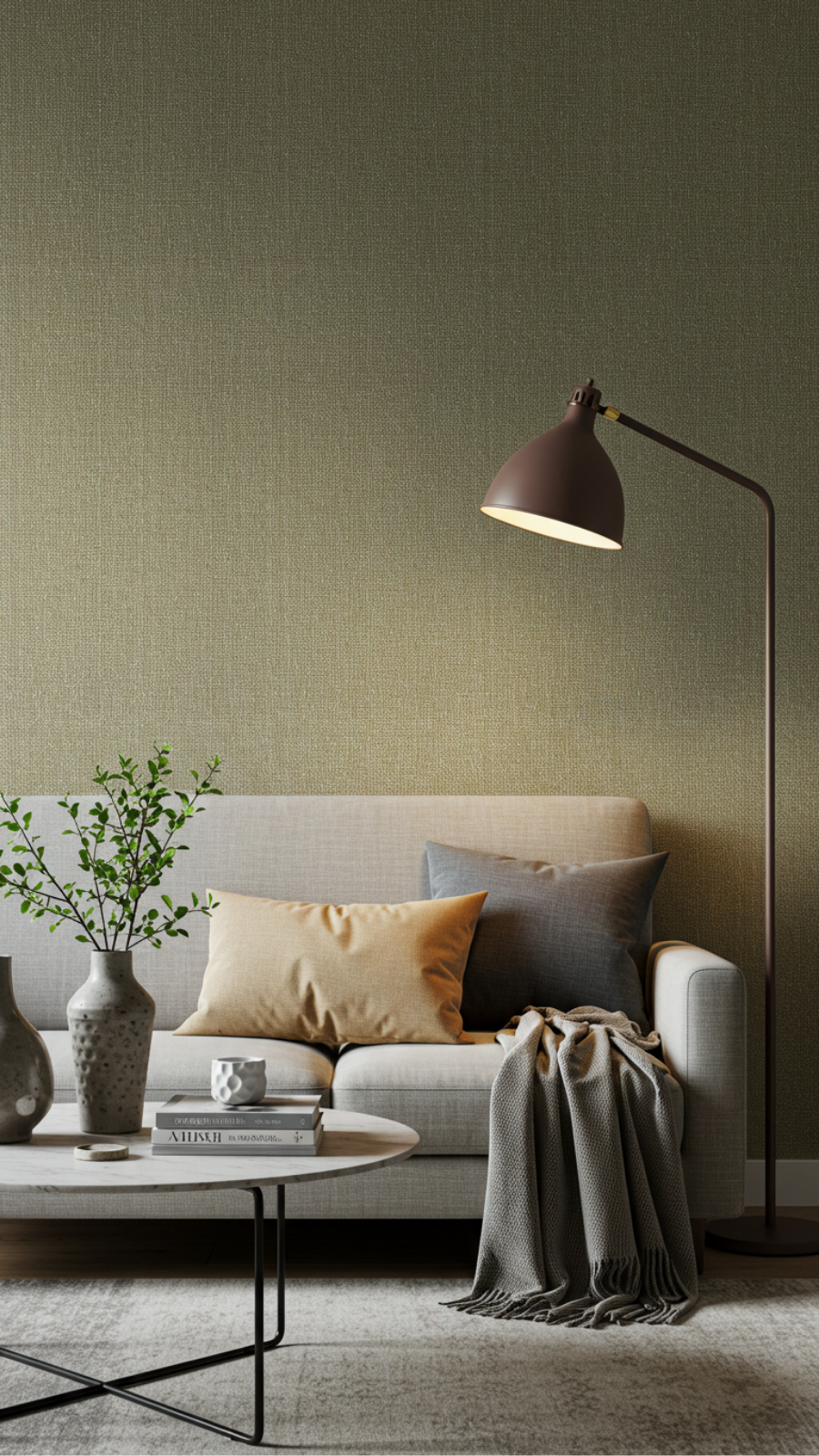 Cozy Up with Textured Wallpaper: Explore Fabric and Grasscloth Options