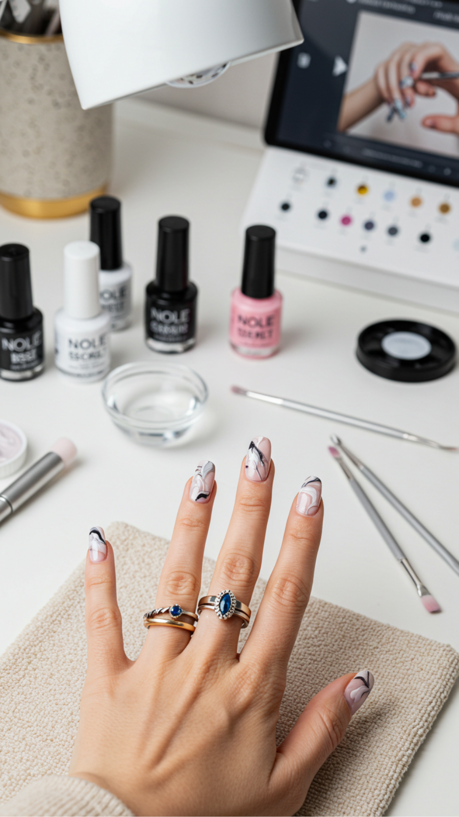 Mastering Marble Nail Art: A Beginner's Guide to Swirling Styles