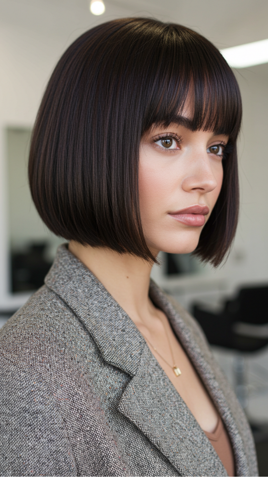 Blunt Cut Bob: Sleek Sophistication for a Polished Look