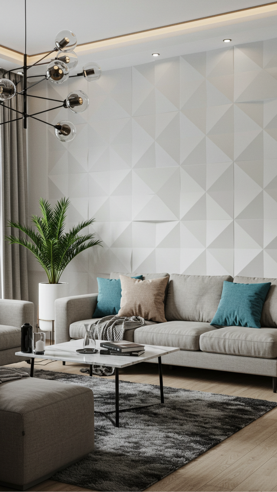 Geometric Wonders: 3D Wall Panels for a Contemporary Feel
