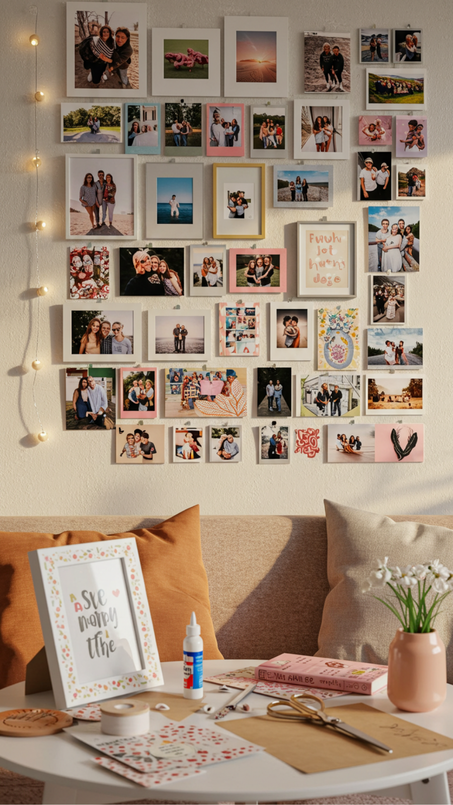 DIY Photo Collage Wall: Curating Memories with Style and Flair
