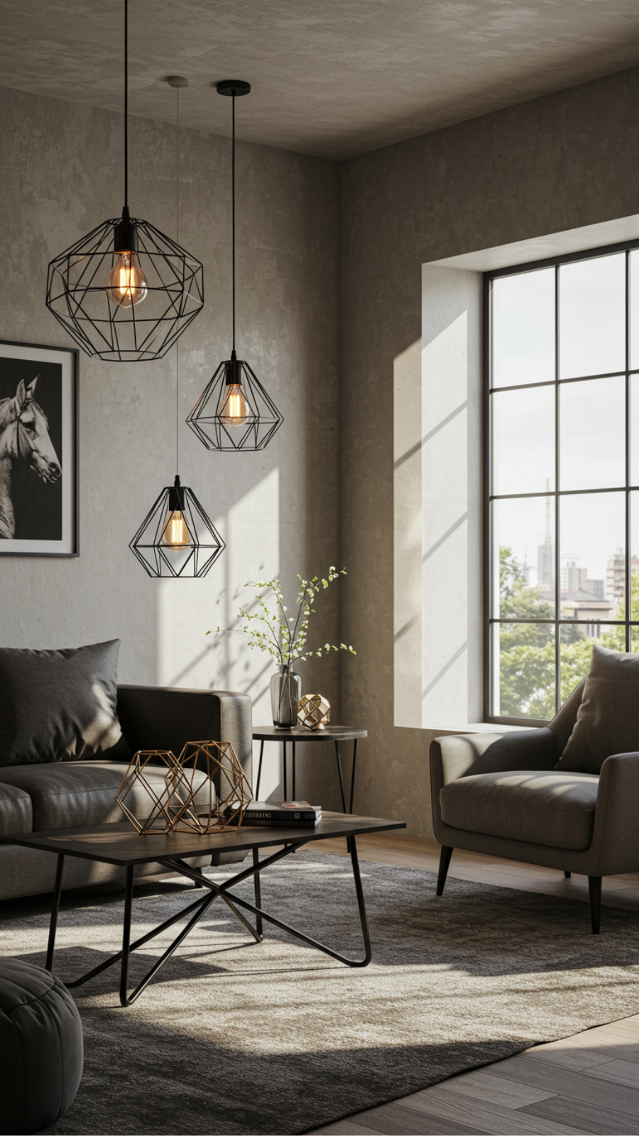 Geometric Metal Fixtures for Contemporary Urban Home Designs