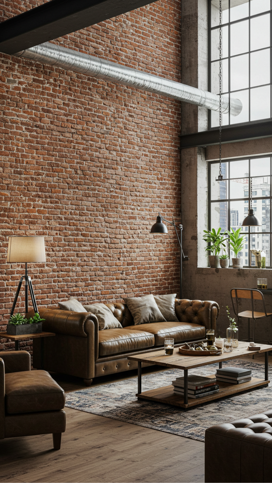 Industrial Edge: Exposed Brick Finishes for Loft-Style Living