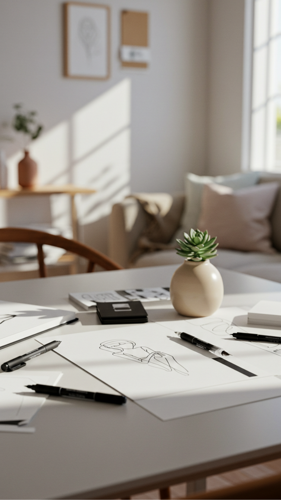 Modern Minimalist Line Art: A Step-by-Step Guide to Simple Elegance