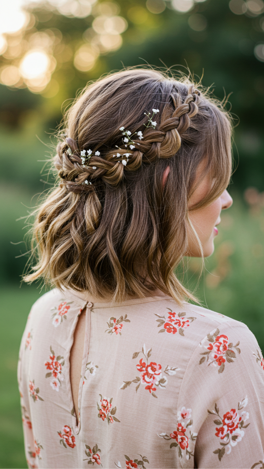 Braided Crown: A Trendy Approach to Fine Hair Volume