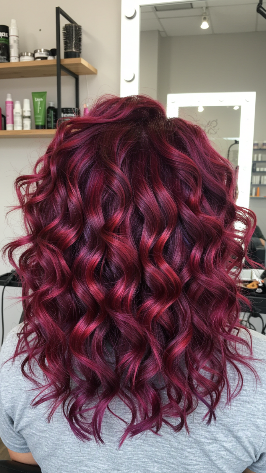 Vibrant Color-Enhanced Layers for Curly Faces: Define Your Curls