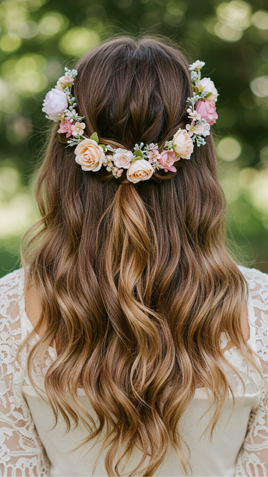Floral Hair Combs: Romantic Accents for Boho-Chic Hair