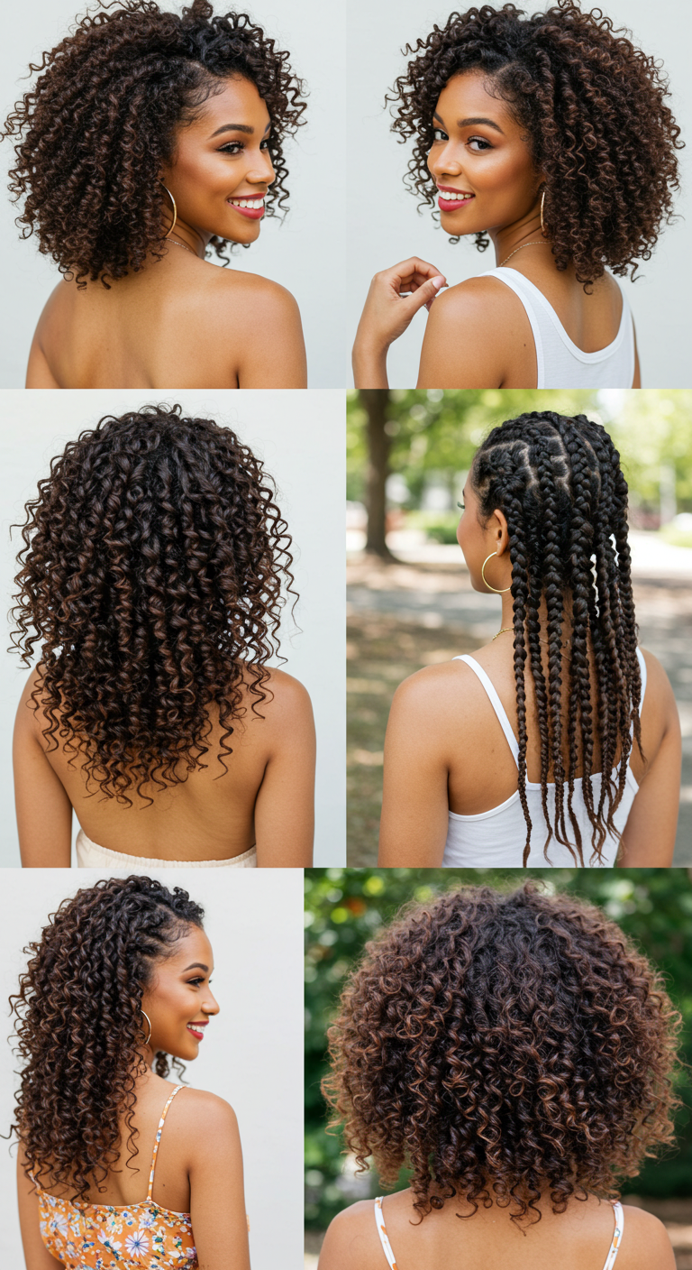 Best 8 Braided Styles for Curly Hair