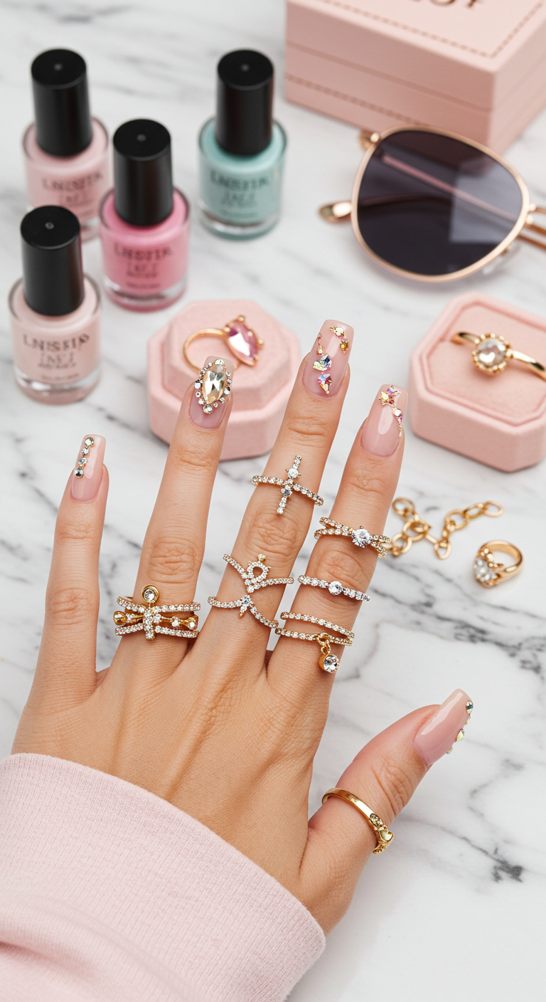 Best 9 Nail Jewelry Ideas for a Glamorous Touch